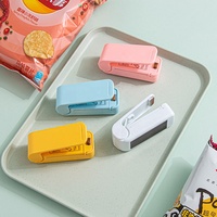 Mini sac chauffant maison scellant machine petite fermeture portable sac en plastique alimentaire collation scellant