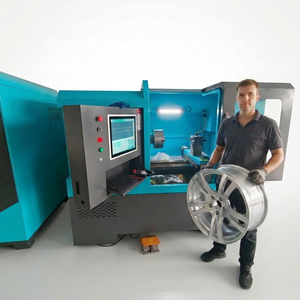 Macchina CNC Orizzontale Azure China di Nuova Tecnologia per Riparazione Eccellente di Cerchi in Lega con Taglio Diamantato - Product Image 1