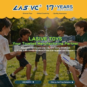 LASIVE TOYS Pistolet à eau électrique pour enfants, haute qualité, lumières colorées, fonctionnement à un bouton, sûr et durable, 710 ml, certifié CE - Product Image 6