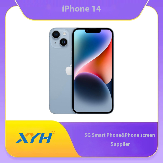 For for 14 6GB/128GB Blue Used Excellent Condition Nano-SIM + Nano-SIM 5G A2884