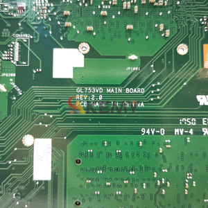 Carte mère d'ordinateur portable GL753VD pour ASUS ROG Strix GL753V FX753V ZX753V GL753VD GL753VE avec processeur <span class=keywords><strong>I5</strong></span> I7, tests 100% OK, en stock - Product Image 6