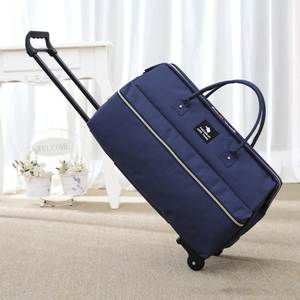 Sac à roulettes moderne classique et simple pour hommes et femmes Bagages d'embarquement étanches avec orthographe Ywheel Travel Trolle Bag - Product Image 5