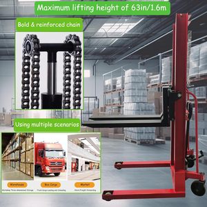 Mini Pallet <strong>Stacker</strong> Truck with Manual <strong>Hydraulic</strong> Lift 3 Years Warranty Free Design New Condition <strong>Forklift</strong> <strong>Hand</strong> Lift <strong>Stacker</strong> - Product Image 6