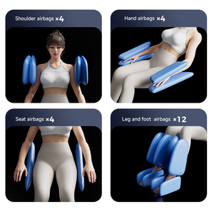 Sillón de Masaje de Lujo Airrest 4D de Gran Tamaño para Venta al por Mayor, Masaje Corporal Completo Shiatsu 2026 - Product Image 3