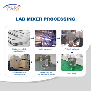 เครื่องผสมริบบิ้นอัตโนมัติ 40 <span class=keywords><strong>ล</strong></span>ิตร 70 <span class=keywords><strong>ล</strong></span>ิตร สำหรับห้องปฏิบัติการ เครื่องผสมน้ำตาล น้ำตาลไอซิ่ง ผงผลไม้ เครื่องผสมแบบแนวนอนสำหรับอุตสาหกรรม - Product Image 5