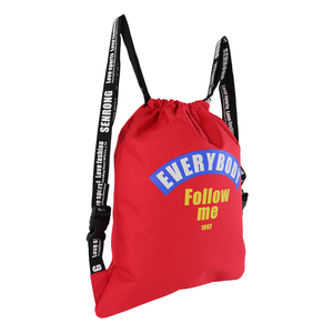 High Quality Customized Haitian Flag Fashion Design <b>Drawstring</b> <b>Bag</b> Portable Backpack Polyester <b>Large</b> Capacity Backpack - Product Image 2