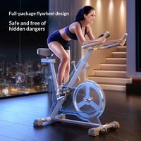 Sepeda Statis Indoor OEM/ODM Langsung dari Pabrik, Dapat Disesuaikan, Kapasitas Beban 120kg, Sepeda Fitness untuk Rumah dengan Tempat Tablet