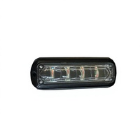 Luz de Advertencia LED Estroboscópica de 12V y 3 LED, con Certificación CE y SAE, para Montaje en la Superficie de la Parrilla o el Tablero de Vehículos de Emergencia