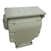 Tête de caméra motorisée PTZ 24V avec servo-antenne, télécommande RS485 422 232, moniteur