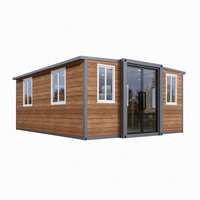 Maisons préfabriquées extensibles, cabines modulaires extensibles, adaptées aux installations d'hébergement dans les stations touristiques
