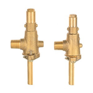 Valvola a spruzzo per <span class=keywords><strong>gas</strong></span> in ottone Kangdi 65 Mbar per uso commerciale in cucina, ricambio per piano cottura in rame, struttura angolare, alimentazione pneumatica, fornello OEM - Product Image 3