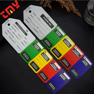 Tùy Chỉnh An Ninh Key <span class=keywords><strong>Tag</strong></span> Chống Thấm Nước Kháng Tear Mô-men Xoắn An Toàn Kiểm Tra Đánh Dấu Nhãn Nhựa PVC Mặt Bích Quản Lý <span class=keywords><strong>Tag</strong></span> - Product Image 2