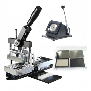 Hình Chữ Nhật Nút <span class=keywords><strong>Maker</strong></span> 80*53Mm Hình Chữ Nhật Hình Dạng Nút Huy Hiệu Máy Làm Tự Làm Tủ Lạnh Nam Châm Từ Máy In Máy - Product Image 1