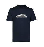 Camiseta Gráfica Oversize Casual para Hombre 2026 de Manga Corta, Cómoda y Holgada, Transpirable para Uso Interior