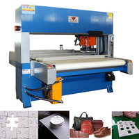 Machine de découpe automatique de semelles de chaussures à tête mobile, presse hydraulique industrielle haute efficacité pour la production de chaussures