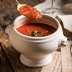 Tazón de sopa de cabeza de león de cerámica china clásica, horno de <span class=keywords><strong>microondas</strong></span>, <span class=keywords><strong>vajilla</strong></span> de restaurante personalizada segura, taza de estofado de Nido de Pájaro <span class=keywords><strong>para</strong></span> acampar - Product Image 4