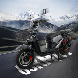 Moto électrique commerciale ZUBOO pour livraison de repas, avec charge rapide et porte-bagages, idéale pour la livraison du dernier kilomètre - Product Image 3