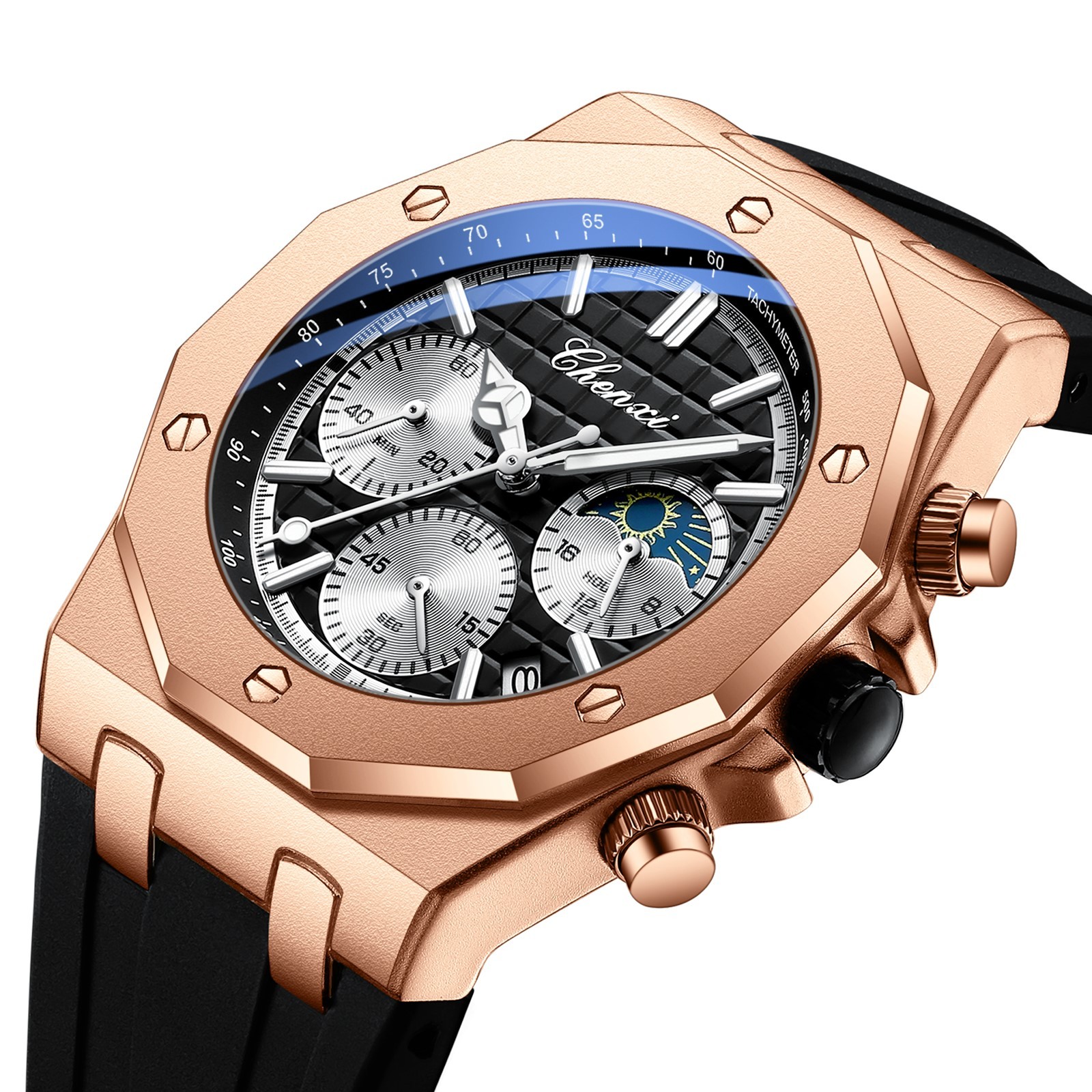 CHENXI 968 Men's Watch - Multifunction Chronograph Quartz