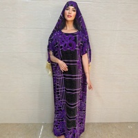 Ensemble Robe et Châle Décontracté en Coton pour Femme, Style Musulman, Dashiki, Moyen-Orient, Afrique, Été 2024, Ample et Sans Manches, Vente en Gros