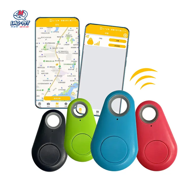 Rastreador GPS para mascotas Rastreadores GPS en tiempo real Mini dispositivo de seguimiento de larga distancia de varios colores Localizador GPS para perro mascota