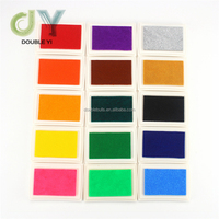 Tampons encreurs lavables pour enfants Tampons encreurs multicolores pour tampons en caoutchouc Papier Scrapbooking Tissu en bois 6 couleurs pures uniques
