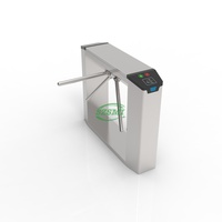 Módulo de Reconocimiento Personalizado, Torniquete Trípode Moderno para Control de Acceso en Exteriores, Tipo Puente, para Entrada/Salida de Estaciones