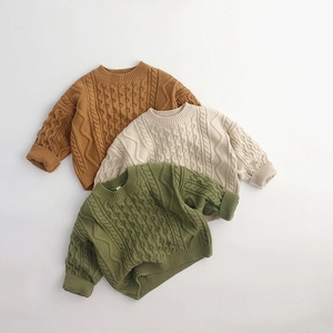 New Kids <strong>Sweaters</strong> Knitted Fashion Children Pullover for Boys Vintage Autumn Winter Baby Girl Clothes Child <strong>Knit</strong> <strong>Sweater</strong> - Product Image 2