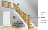 Bande de roulement et contremarche d'escalier blanche apprêtée