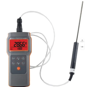 AZ8821 Pt100 เทอร์โมมิเตอร์ โพรบวัดความต้านทานแพลตตินัม เครื่องวัดอุณหภูมิน้ำ เครื่องวัดอุณหภูมิอาหาร IP67 ดีไซน์กันน้ำ - Product Image 1