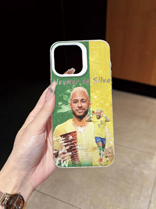 Funda para <span class=keywords><strong>iPhone</strong></span> con Diseño Artístico de Estrella de Fútbol Brasileña, Funda Anticaídas con Acuarela para Fanáticos, Compatible con <span class=keywords><strong>iPhone</strong></span> 16/15/<span class=keywords><strong>14</strong></span>/13/12 <span class=keywords><strong>Pro</strong></span> Max - Product Image 6