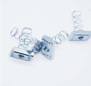 T type 4040 <span class=keywords><strong>3030</strong></span> 2020 élasticité boule à ressort écrou demi-rond pour profilé en aluminium - Product Image 6