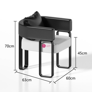 Poltrona Singola Moderna Yicheng Beauty, Comoda Sedia con Braccioli per Soggiorno, Camera da Letto, Balcone, Arredamento Casa - Product Image 4