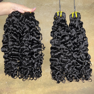 Extensiones de Cabello Humano Virgen Birmano Rizado Doble Trama, 100% Sin Procesar, Cutícula Alineada, Puntas Gruesas y Llenas - Product Image 3