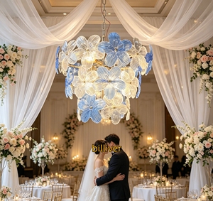 Nouveau lustre en cristal acrylique pour mariage, festival, auditorium, décoration de salle de mariage, décoration de scène, <span class=keywords><strong>lampe</strong></span> de plafond - Product Image 4