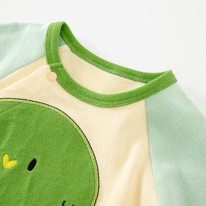 Mono de Algodón de Manga Larga con Estampado de Dinosaurio para Bebé Recién Nacido, Unisex - Product Image 2