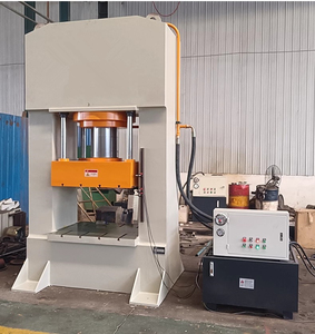 Prensa Hidráulica de Marco en H HP-200M de 200 Toneladas, Automática con Accionamiento por Engranajes y Cilindro Móvil para Marcos de Recipientes - Product Image 4