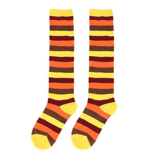 Manufacturer Personalized Customization Women Solid Color Striped Sports Socks Fashion Knee-high Socks for <strong>Ladies</strong> - Product Image 6