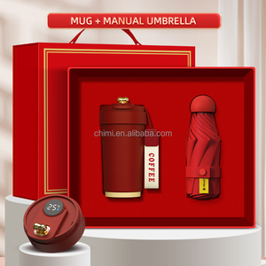 Cao cấp khuyến mại Mug + ô đặt cho công ty công ty Kỷ niệm và trường học với logo tùy chỉnh Bộ quà tặng - Product Image 3