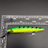 CHEERY Top Right 180mm 60g Leurre de pêche coulant Minnow Rouge Blanc pour la pêche au thon Jerkbait Pesca Leurre dur coulant pour la pêche à la traîne