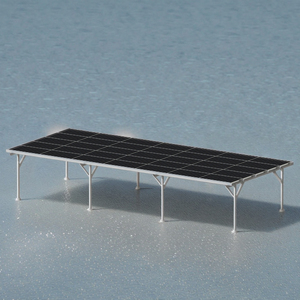 Système de carport <span class=keywords><strong>solaire</strong></span> imperméable, montage au sol, auvent de stationnement, carport <span class=keywords><strong>solaire</strong></span> avec panneaux solaires - Product Image 2