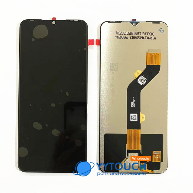 For Tecno Spark 7 PR651H LCD Display Assembly Complete Touch Screen Digitizer Replacement