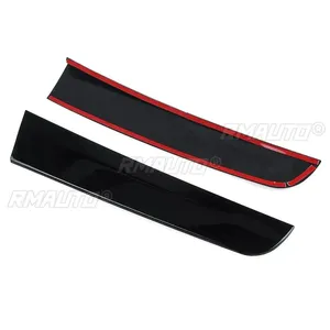 สปอยเลอร์ข้างกระจกหลังสำหรับ Nissan Patrol Y62 2010-2021 ABS สีดำเงา ฝาปิดท้ายรถ คานาร์ด สปลิตเตอร์ สปอยเลอร์ข้าง - Product Image 3