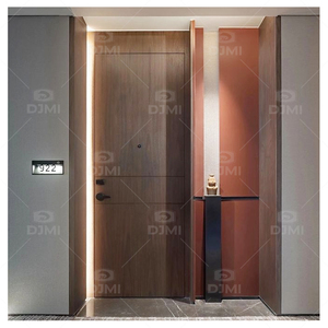 Puertas de fabricante superior de China para hoteles, puerta de madera personalizada para Hotel, 90min, puerta de madera a prueba de fuego - Product Image 4