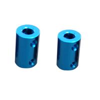 Encodeur élastique accouplement en alliage d'aluminium personnalisé divers accouplement d'arbre Flexible rigide coupleur moteur connecteur 2/3/4/5/6/8mm