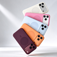 JOYPORODO S144 Coque magnétique douce au toucher pour iPhone 17 18 Pro et Pro Max en silicone liquide avec chargement sans fil et emballage personnalisé
