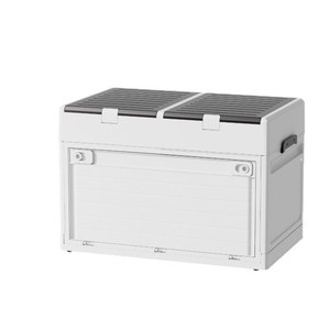 Multifunctional Outdoor <b>Camping</b> <b>Storage</b> <b>Box</b> 50L 60L Foldable With Lid For Clothes Blankets Toys - Product Image 5