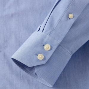 Chemise habillée de luxe sur mesure pour homme, 100 % coton, manches longues, formelle de bureau, pour soirée, ODM OEM - Product Image 6