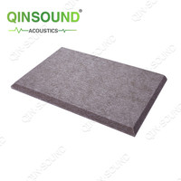 Panneau insonorisé pour studio d'enregistrement Panneau acoustique insonorisé en fibre de polyester PET Panneau acoustique de bureau Panneaux d'isolation acoustique