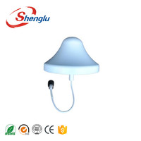 Antenne de plafond omnidirectionnelle DAS SL15630T 2/5 dBi avec connecteur femelle 4.3-10, impédance 50 ohms, montage au plafond intérieur