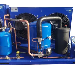 Cold room 5HP compressor and condenser Freeze Air cooled Semi-Hermetic condensing unit